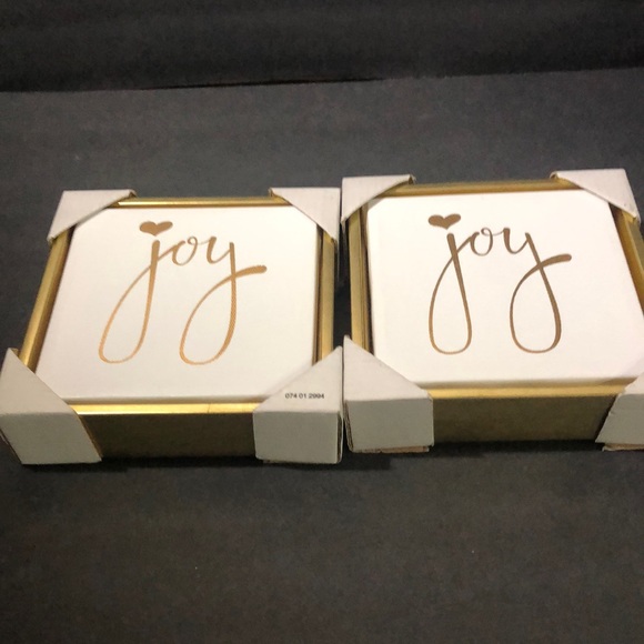 Opalhouse Other - Brand new Gold JOY signs lightweight canvas